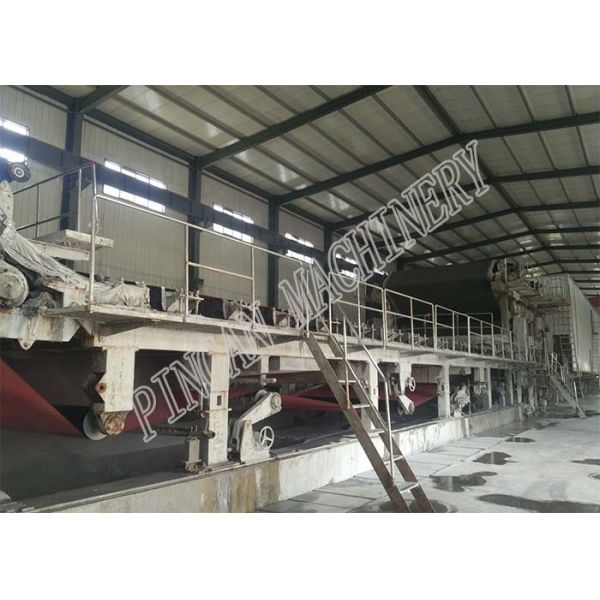 Energy Saving Fluting Paper Machine Two Floors Layout Fourdrinier Type