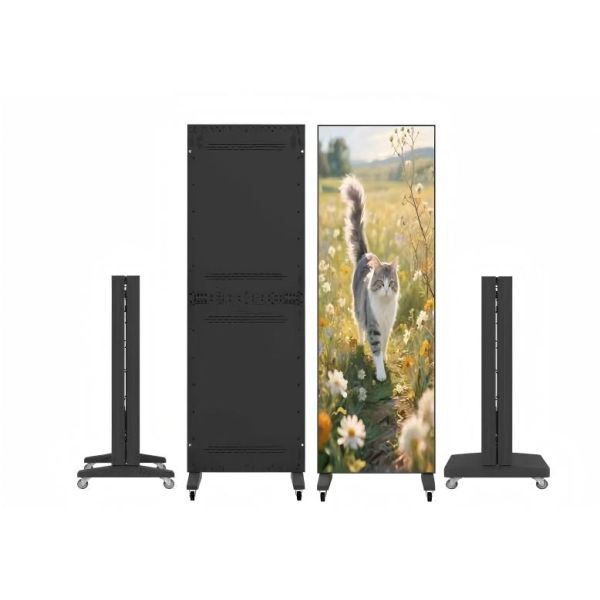Double Sided Led Poster/Led Advertising Digital P2.5 Folding Foldable Led Screen Display