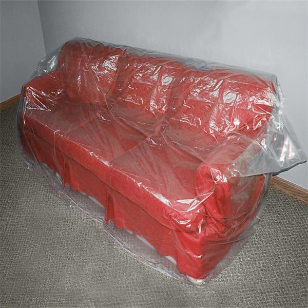 Cheap Price Transparent Pe Plastic Protective Sofa Covers