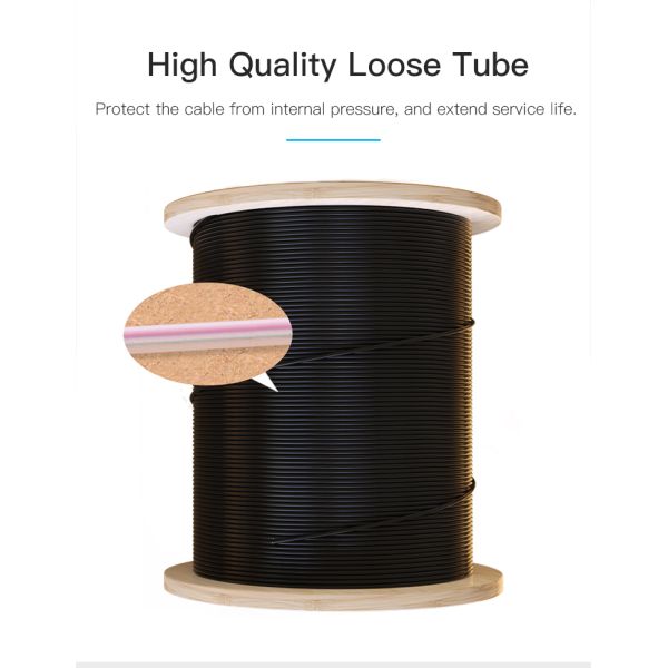 GYTXW 2 4 6 Core Single Mode G652D Fiber Optical Cable