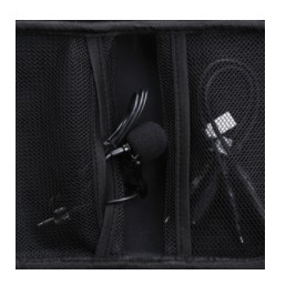 High Density EVA Hard Case mesh pocket For Wireless Headset