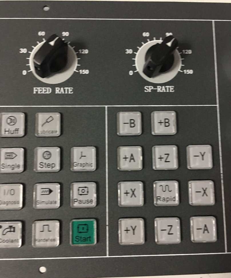 four axes 1um precision support PLC & external MPG for Milling CNC Controller