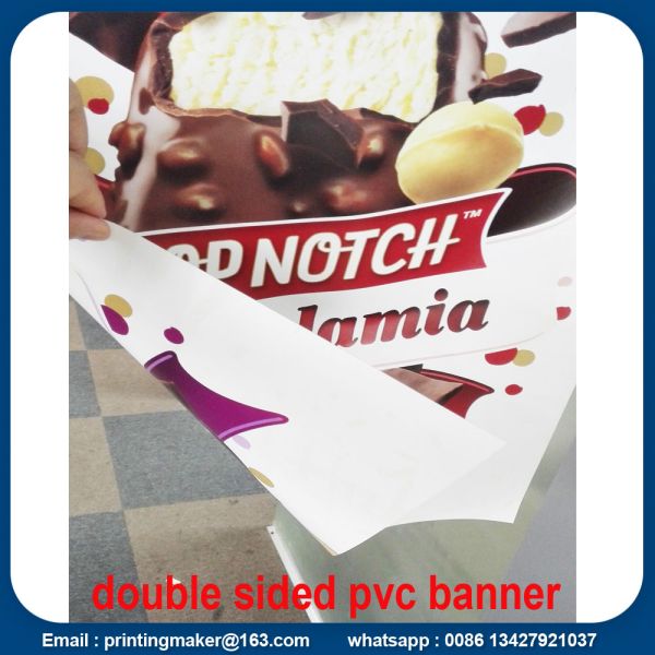 banner with double sided printing Full Color Custom PVC Banner Printing Service