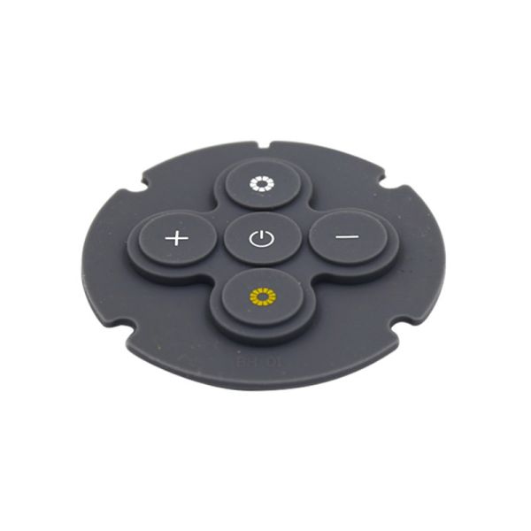 Custom Circular Controller Keys Waterproof And Durable Silicone Rubber Keys