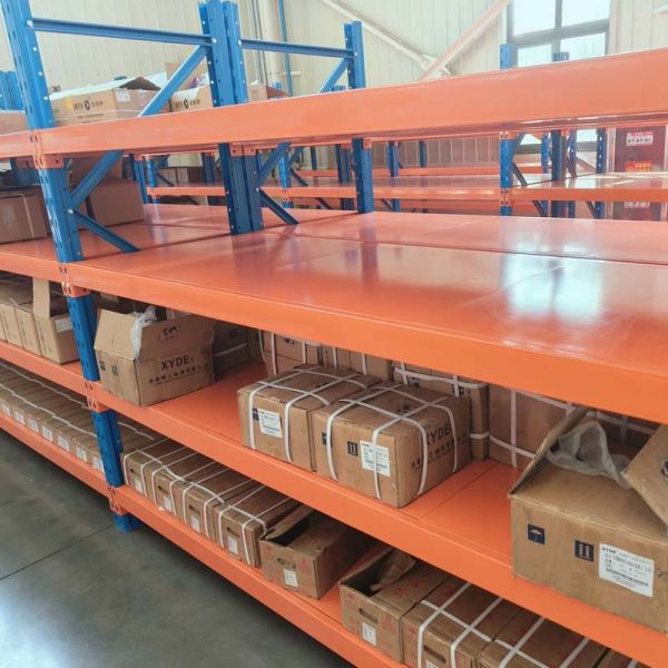 5 Shelves Warehouse Storage Rack Metal Boltless Industrial Shelving Customized Width