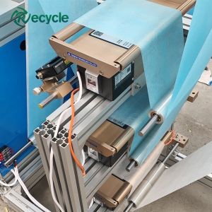 High Speed Elastic mask making machine 3-ply Flat disposable face mask making