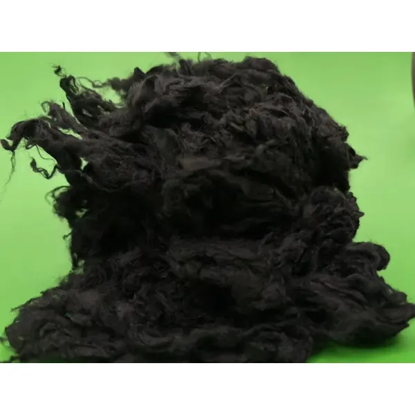 White Non-Woven Fabric 6dx64mm Solid Polyester Staple Fiber
