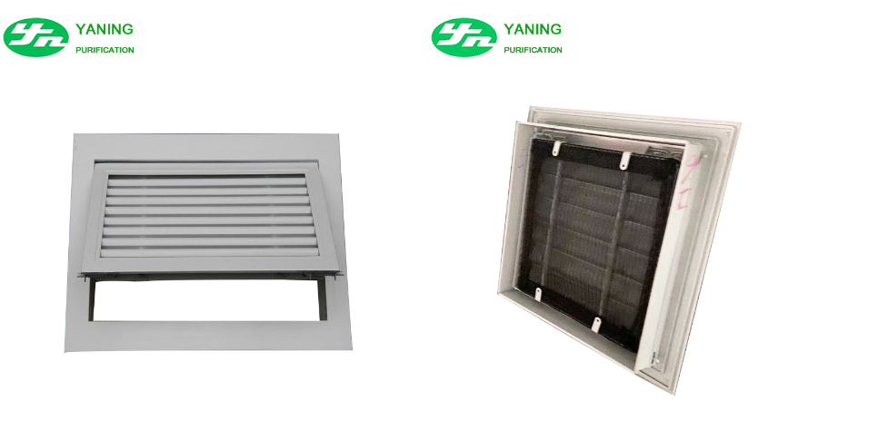 Ventilation Aluminum Clean Room Return Air Grille Modern