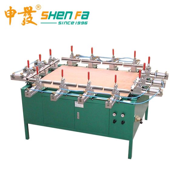 Auto screen tense machine