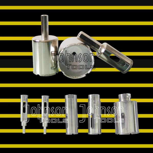 Electroplated Diamond Tools Diamond Core Bit For Drilling Glass / Ceramic / Tile