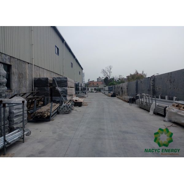 Professional Anodized Aluminum Solar Panel Mounting System Hot - Dipped Screw Piles