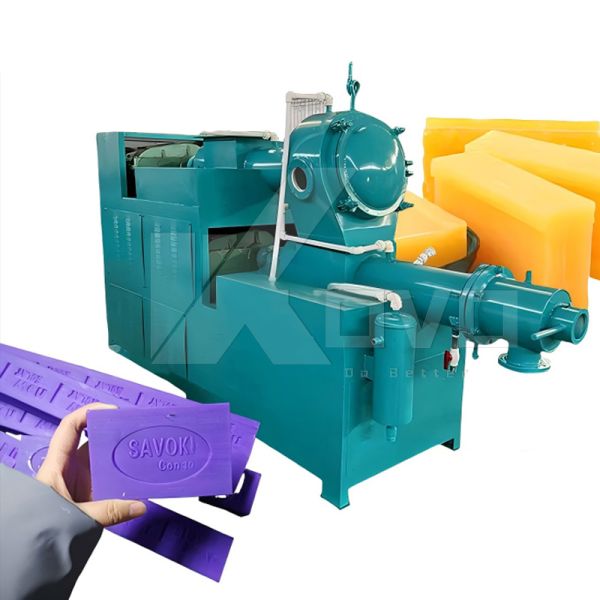 Laundry Soap Fully Automatic Soap Machine White Capacity 500kgh Industrial Equipment for Large Scale Soap Manufacturing