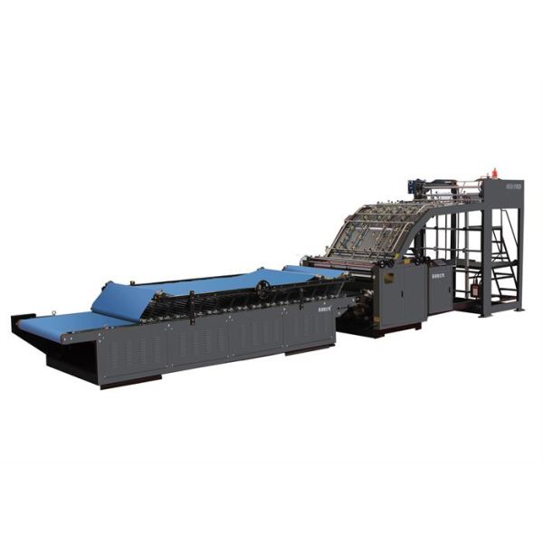Semi Auto Flute Laminator Machine Easy Installation Custom Color PLC Control