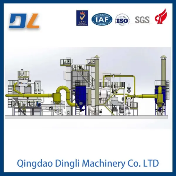 Casting Phenolic Coated Sand Sand Production Line