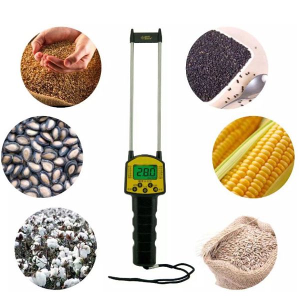 Grain Moisture Meter Digital Moisture Meter Smart Sensor Use For Corn,Wheat,Rice,Bean,Wheat Flour fodder rapeseed