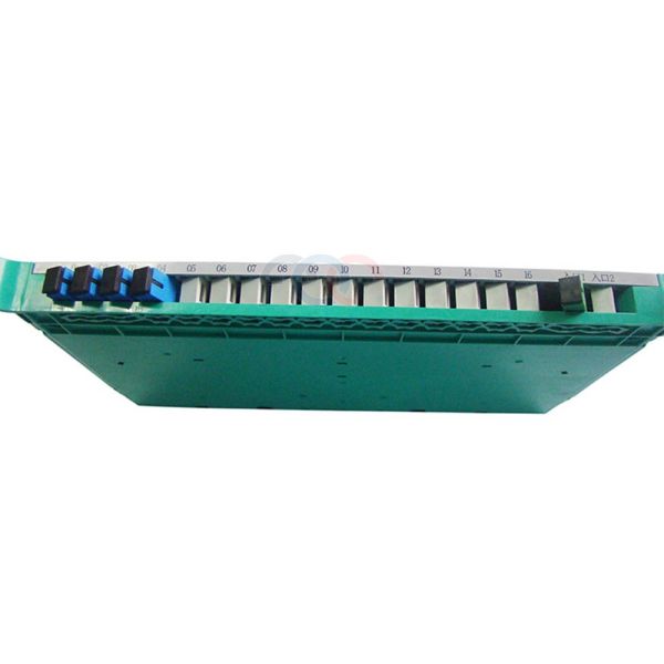 1x4 SC UPC Pallet PLC Splitter 19" Rack Mount G657A For Optical Network