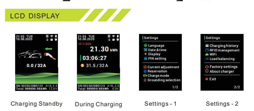 Type 2 EV Portable Charger