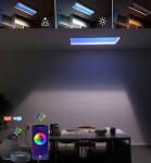 Multiscene 7800K LED Artificial Sunlight Panel Fake Window Remote Control