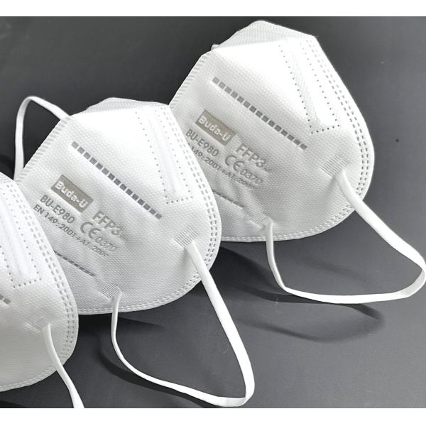 Disposable FFP3 Face Mask With Earloops Protection Level 99%
