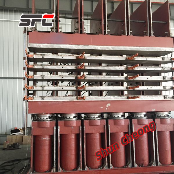 Multi-Station PLC Controlled Tire Tread Vulcanizing Press with Customizable Pressure Range