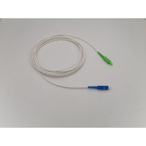 G657A2 SC APC To SC/UPC FTTH 3.0mm Optical Patch Cord