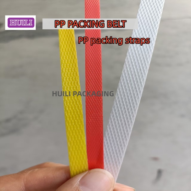 High-Speed 15mm PP Strapping PP packing belt pp strap for Semi-automatic strapping machine