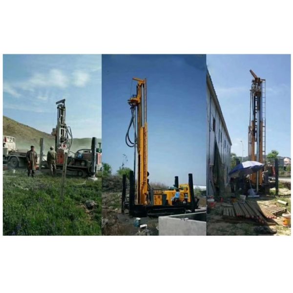 Impact Type Large Bore Deep Well Hydraulic Crawler Drill Machine