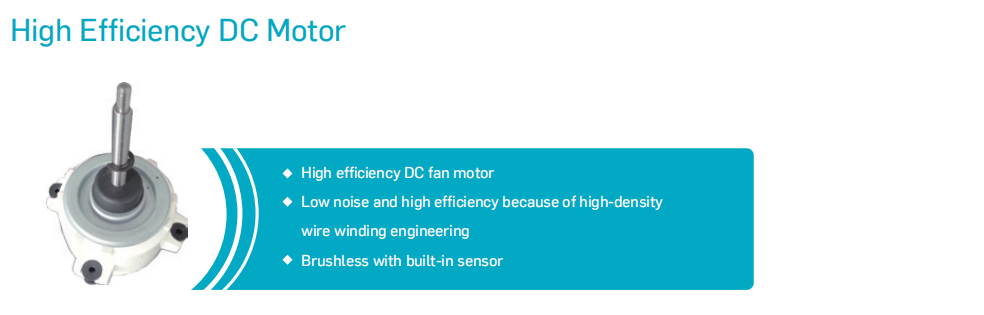 High Efficiency Small Hvac System with Advanced Low Noise Technology and Space Saving Installation for Apartments