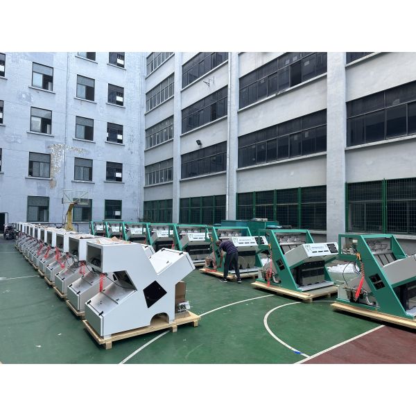 Superior Wheat Color Sorter Multi Function CCD Camera Color Sorter For Grain Rice Wheat Coffee Beans Peanut