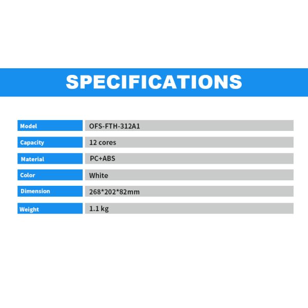 1/4 Splitter Outdoor 12core Ftth Distribution Box IP55