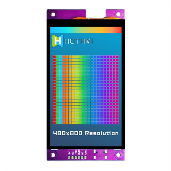 4.3 Inch TFT 480x800 Intelligent Serial Screen Pcap Monitor