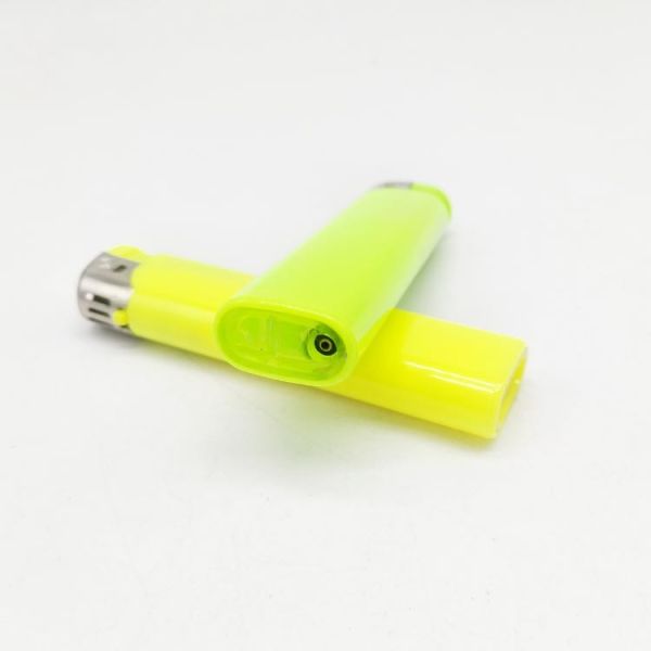 Solid Color Electric Lighter Igniter with Customization and ISO9994 Certification