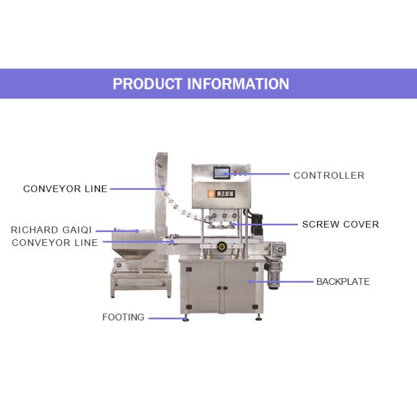 glass jam jars twist off capping sealing machine automatic capping machine for glass twist-off jars