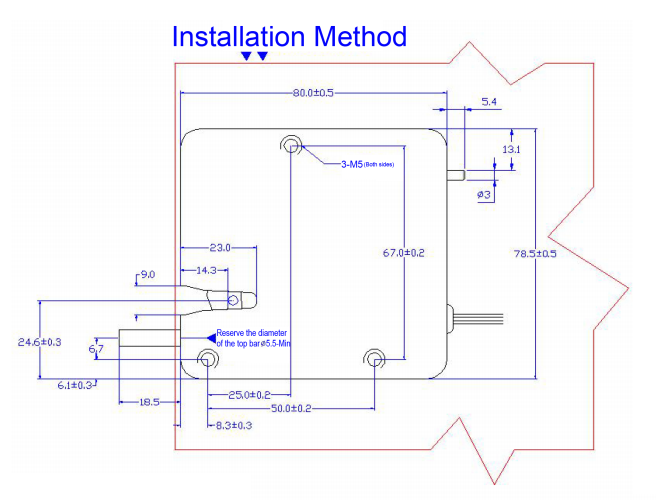 Solenoids type Electric cabinet lock with Dual feedback sensor