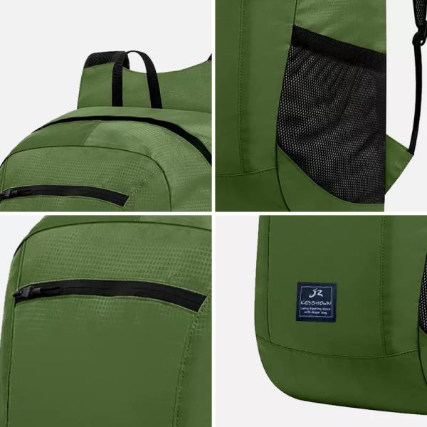 Polyester Waterproof Foldable Travel Bags Multipurpose Lightweight