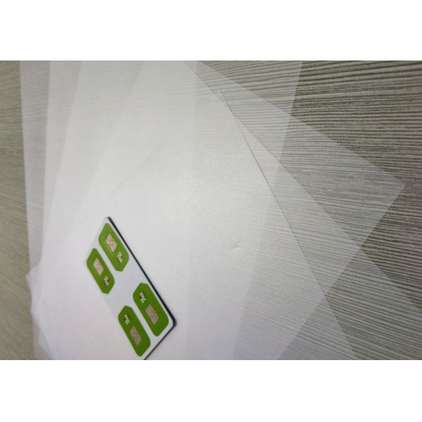 0.10mm Waterproof Petg Plastic Sheet For Plastic Cards Making