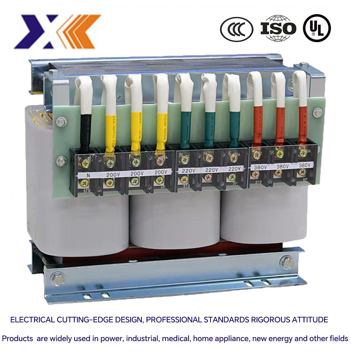 Three Phase Dry Type Transformer 100 Kva 3 Phase Step Down Transformer 380 To 220V