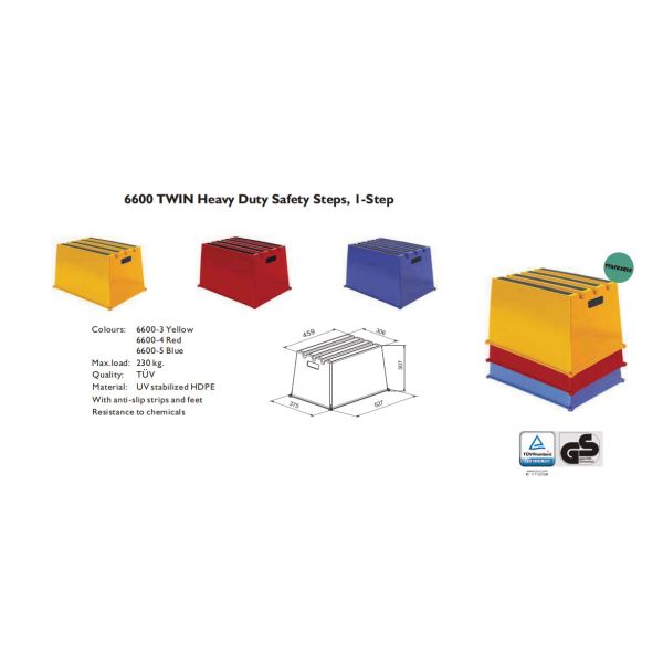 12 Inch Height Step Stool with 116*68*140CM Package Dimensions