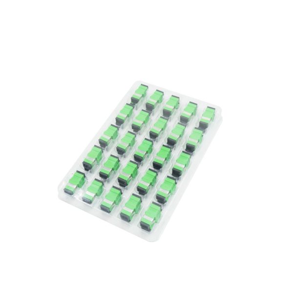 High Precision Ceramic SC APC Fiber Optic Adapter