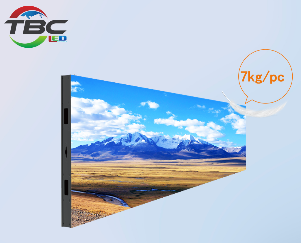 HD Indoor P2.5 LED Display Front Maintenance Ultra Thin Light Weight 7kg/pc