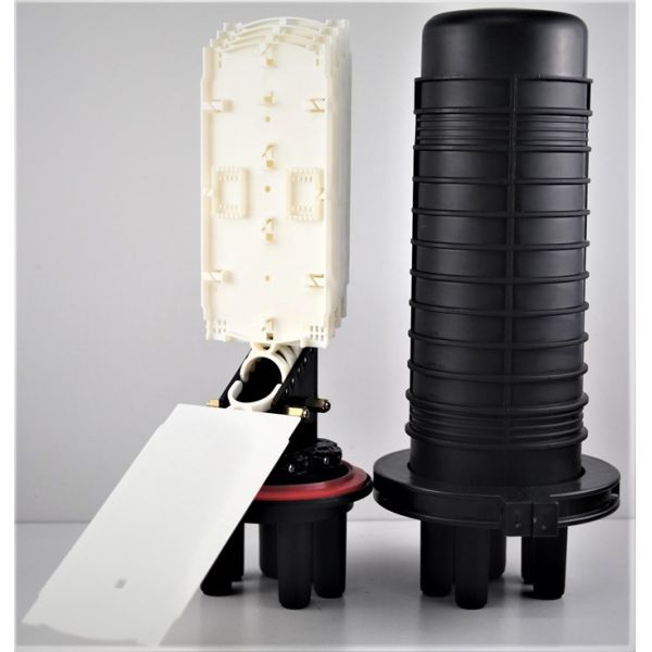 120 core IP68 fiber optic networking Splice Closure for Wall mounted