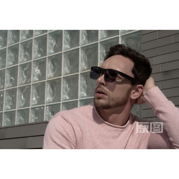 2021 Latest 5.0 Technology Intelligent Bone Conduction Calling Phone Listen Music With Intelligent Music Glasses