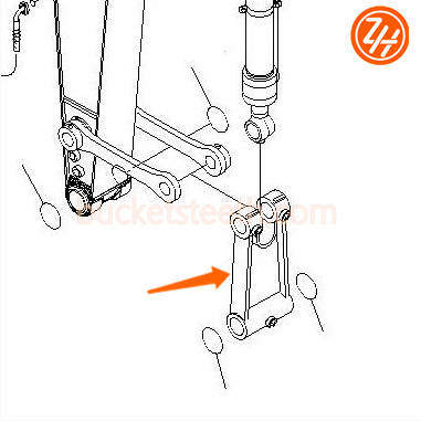 20Y-70-00781 Excavator H Link