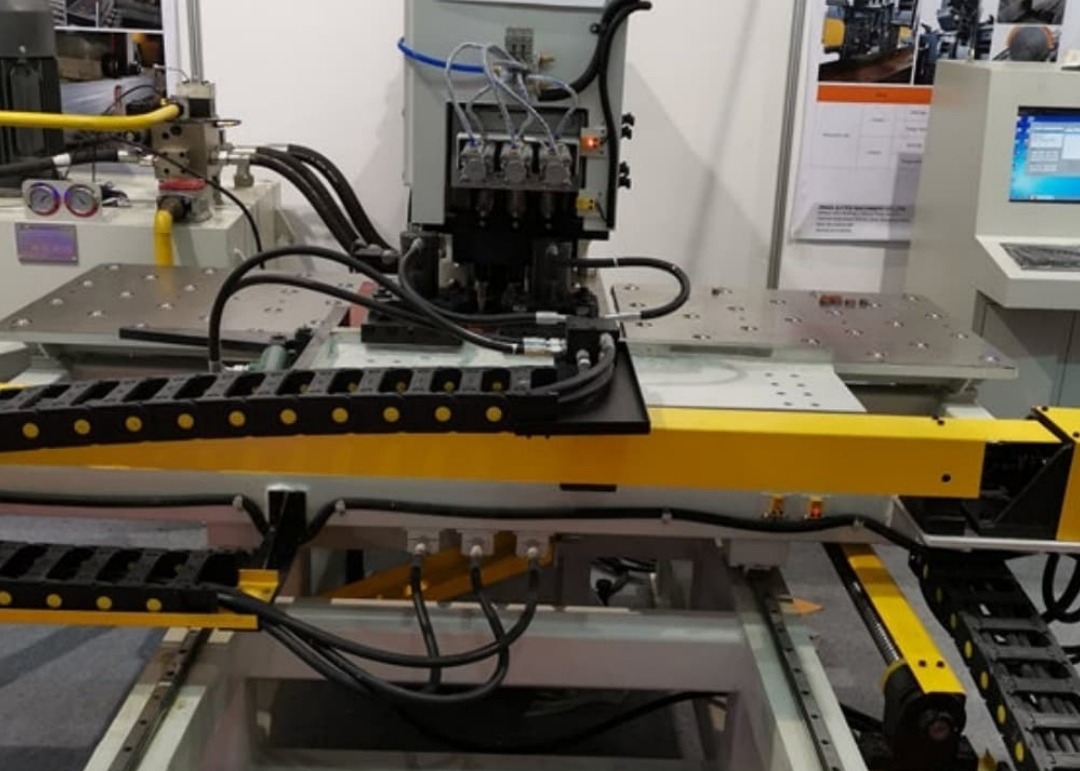 Model BNCZ100 CNC Plate Punching Marking Drilling Machine 50mm Max. Drilling Diameter