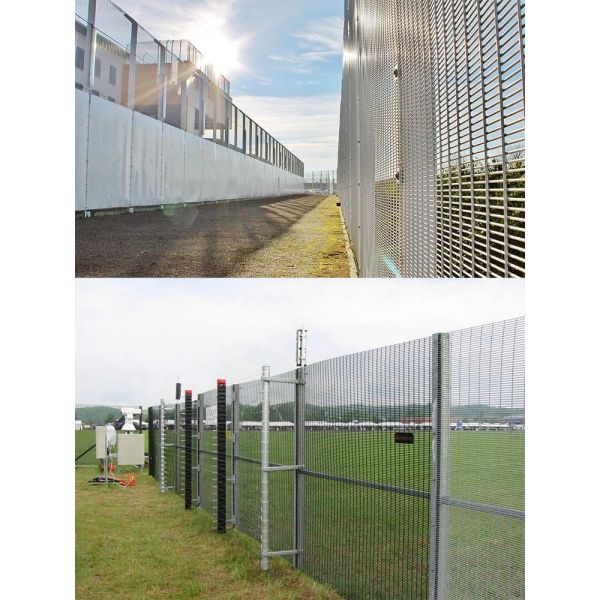 Custom Color 358 Security Fence Eco Friendly Professional Structure Designed