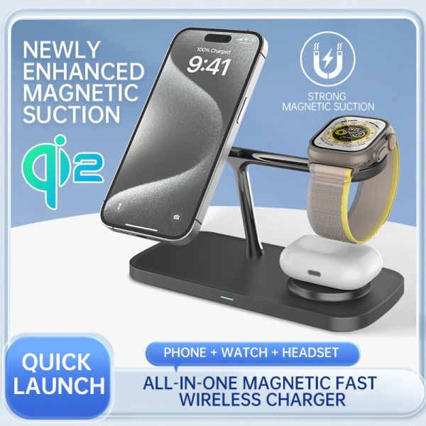 Universal Qi 2 All In One Wireless Charger
