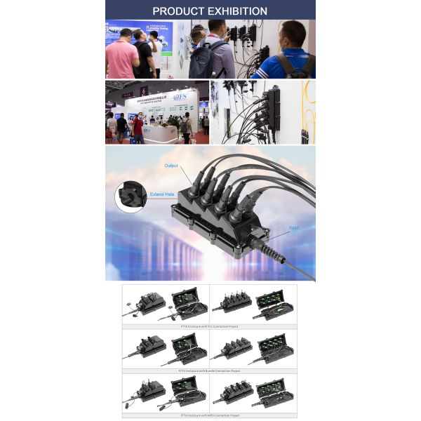 Waterproof Outdoor Fiber Termination Box For FTTX Network