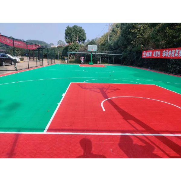 350g/pc Plastic Interlocking Flooring Modular Garage Self Draining Indoor Flooring Tiles