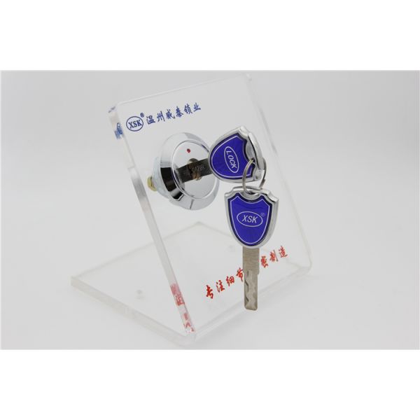 25.5mm Effective Length Wardrobe Lock Delicate Key Two Position Key Pull