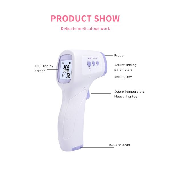 Infrared Digital Temperature Thermometer , Non Contact Laser Temperature Gun